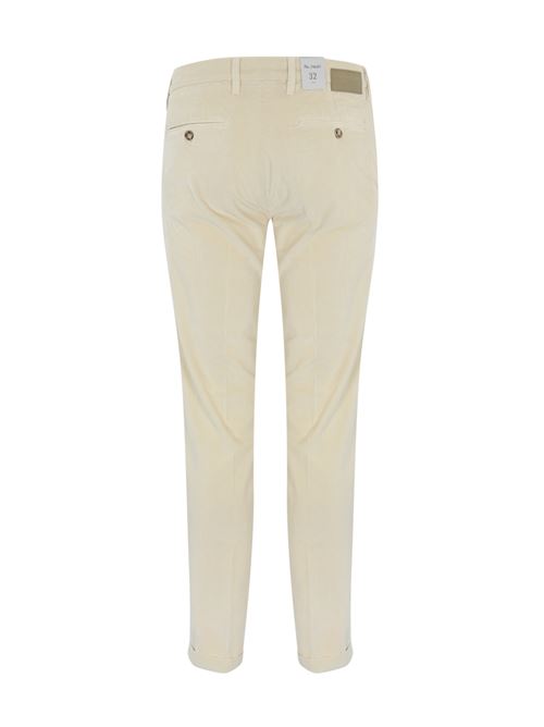 Pantalone Chino Mucha in velluto a costine Bianco RE-HASH | P249B LS 4V0200104